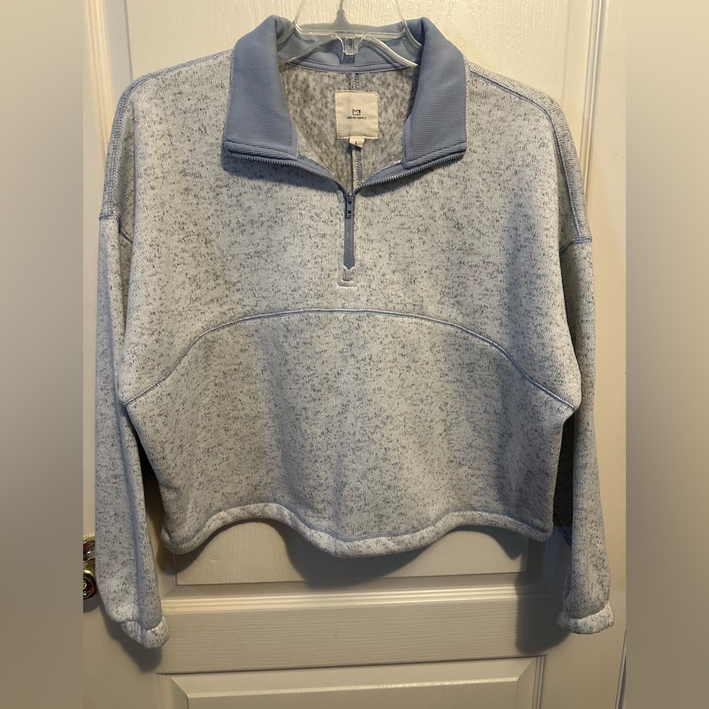 Thread & Supply Soft Gray Pullover